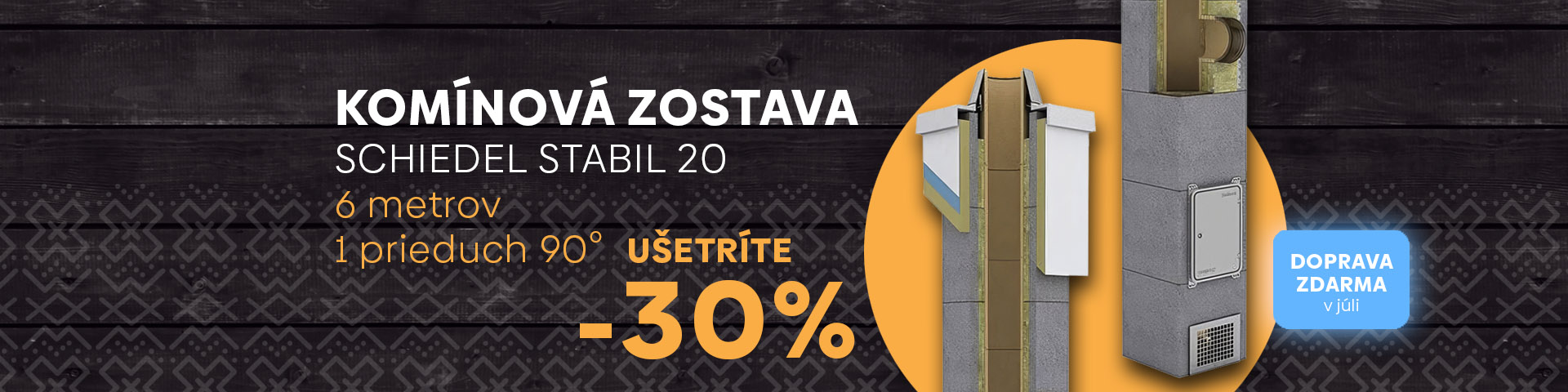 Komínová zostava Schiedel
